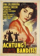 Achtung! Banditi! - Italian Movie Poster (xs thumbnail)