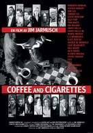 Coffee and Cigarettes - Norwegian Movie Poster (xs thumbnail)