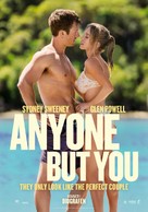 Anyone But You - Danish Movie Poster (xs thumbnail)