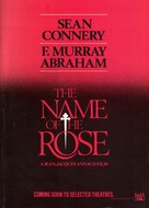 The Name of the Rose - Movie Poster (xs thumbnail)