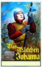 M&auml;dchen Johanna, Das - German Movie Poster (xs thumbnail)
