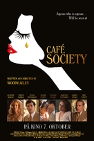Caf&eacute; Society - Norwegian Movie Poster (xs thumbnail)