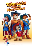 D&#039;Artac&aacute;n y los tres Mosqueperros - Spanish Movie Poster (xs thumbnail)