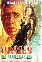 Sirocco - German Movie Poster (xs thumbnail)