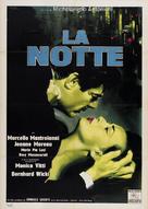 La notte - Italian Movie Poster (xs thumbnail)