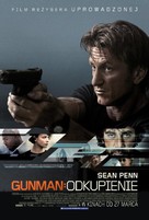 The Gunman - Polish Movie Poster (xs thumbnail)