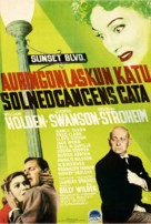 Sunset Blvd. - Finnish Movie Poster (xs thumbnail)