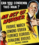 An Act of Murder - Blu-Ray movie cover (xs thumbnail)