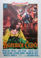Beatrice Cenci - Yugoslav Movie Poster (xs thumbnail)