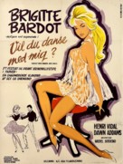 Voulez-vous danser avec moi? - Danish Movie Poster (xs thumbnail)