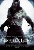 The Wolfman - Spanish Movie Poster (xs thumbnail)