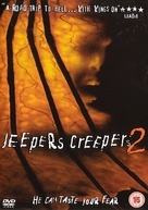 Jeepers Creepers II - British DVD movie cover (xs thumbnail)
