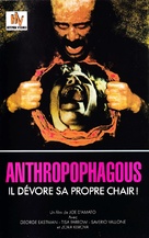 Antropophagus - French VHS movie cover (xs thumbnail)