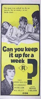 Can You Keep It Up for a Week? - Australian Movie Poster (xs thumbnail)