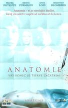 Anatomie - Czech VHS movie cover (xs thumbnail)