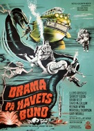 Around the World Under the Sea - Danish Movie Poster (xs thumbnail)