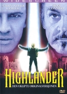Highlander - Norwegian DVD movie cover (xs thumbnail)