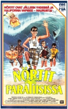 Revenge of the Nerds II: Nerds in Paradise - Finnish VHS movie cover (xs thumbnail)