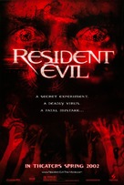 Resident Evil - Advance movie poster (xs thumbnail)