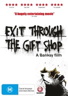 Exit Through the Gift Shop - Australian DVD movie cover (xs thumbnail)