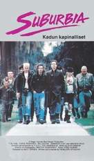 Suburbia - Finnish VHS movie cover (xs thumbnail)