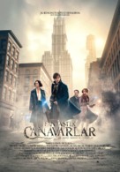 Fantastic Beasts and Where to Find Them - Turkish Movie Poster (xs thumbnail)