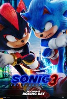 Sonic the Hedgehog 3 - Australian Movie Poster (xs thumbnail)