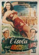 Rainbow Island - Italian Movie Poster (xs thumbnail)