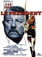 Le pr&eacute;sident - French Movie Poster (xs thumbnail)