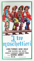 The Three Musketeers - Italian Movie Poster (xs thumbnail)