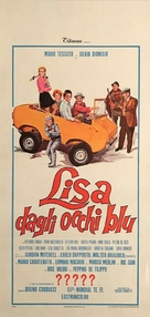 Lisa dagli occhi blu - Italian Movie Poster (xs thumbnail)