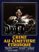 Assassinio al cimitero etrusco - French Movie Poster (xs thumbnail)