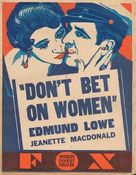 Don&#039;t Bet on Women - Movie Poster (xs thumbnail)