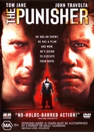 The Punisher - Australian DVD movie cover (xs thumbnail)