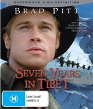Seven Years In Tibet - Australian Blu-Ray movie cover (xs thumbnail)