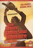 The Texas Chain Saw Massacre - British DVD movie cover (xs thumbnail)