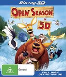 Open Season - Australian Blu-Ray movie cover (xs thumbnail)