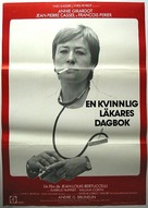 Docteur Fran&ccedil;oise Gailland - Swedish Movie Poster (xs thumbnail)