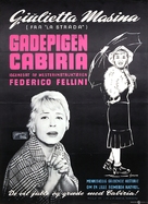 Le notti di Cabiria - Danish Movie Poster (xs thumbnail)