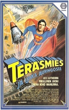 Superman IV: The Quest for Peace - Finnish VHS movie cover (xs thumbnail)