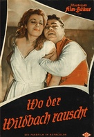 Wo der Wildbach rauscht - German poster (xs thumbnail)