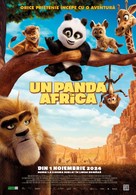 Panda Bear in Africa - Romanian Movie Poster (xs thumbnail)