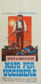 Nato per uccidere - Italian Movie Poster (xs thumbnail)