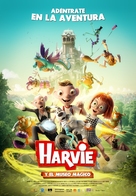 Hurv&iacute;nek a kouzeln&eacute; muzeum - Spanish Movie Poster (xs thumbnail)