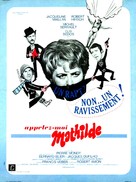 Appelez-moi Mathilde - French Movie Poster (xs thumbnail)