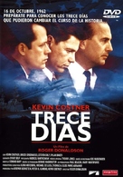 Thirteen Days - Spanish DVD movie cover (xs thumbnail)
