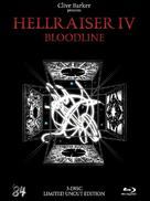 Hellraiser: Bloodline - German Blu-Ray movie cover (xs thumbnail)