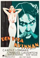 White Woman - Swedish Movie Poster (xs thumbnail)