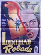 Stolen Identity - Mexican Movie Poster (xs thumbnail)