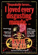 The Evil Dead - British Movie Poster (xs thumbnail)